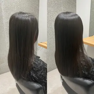 ミディアム 髪質改善ヘアケア 艶髪特化/上田のヘアスタイル