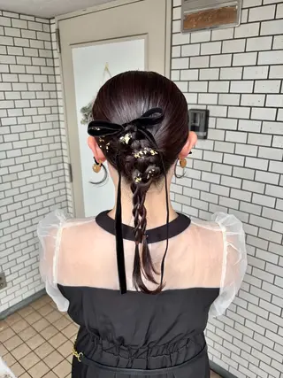 ヘアアレンジ 🌺ヘアメイク SYOKA🌺のヘアスタイル
