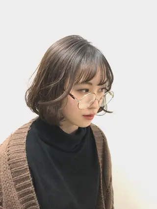 ショート カラー コレットヘアー 田中アヤノのヘアスタイル
