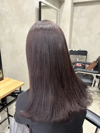 カラー かわうち れなのヘアスタイル