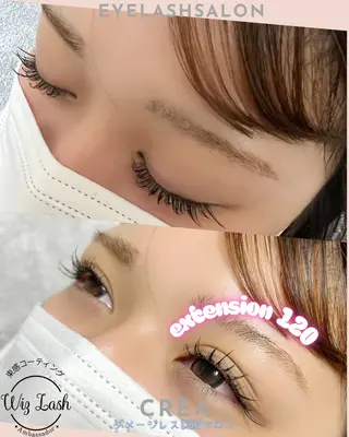 マツエク・マツパ eyelash CREAのマツエク・マツパデザイン