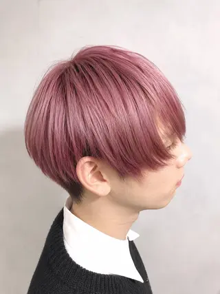 カラー メンズ ブリーチなしWカラー メンズカット✨ワタベのヘアスタイル