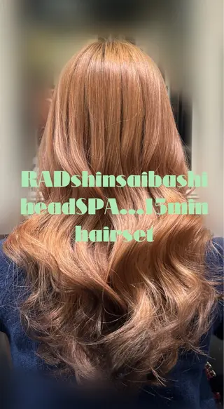 ヘアアレンジ RAD心斎橋 .†⋆RICOのマツエク・マツパデザイン