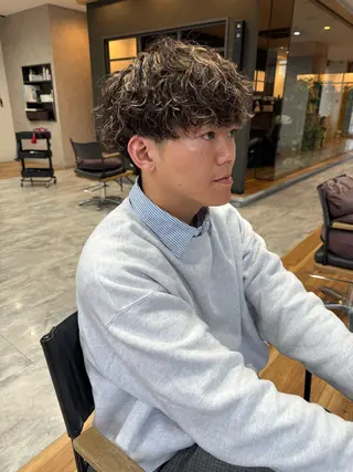メンズ mau tomokaのヘアスタイル