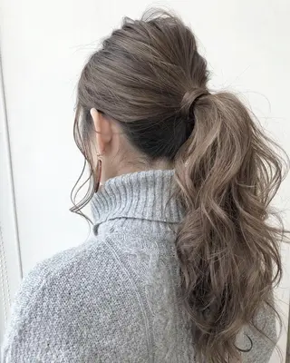 ロング カラー ヘアアレンジ 《mu-kichi》 高橋サキのその他イメージ