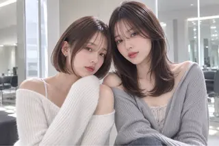 ミディアム melca. 大阪梅田のヘアスタイル
