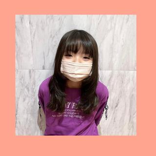 セミロング 💖 紫咲💖のヘアスタイル