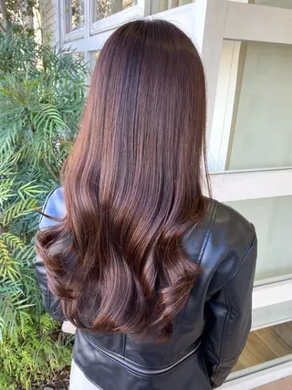 セミロング 冨田 果歩のヘアスタイル