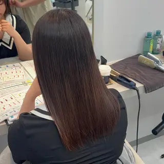 セミロング 北千住/ハイトーン /𝐑𝐢𝐤𝐮のヘアスタイル