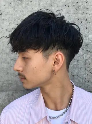 ショート パーマ メンズ SENTA✨メンズ パーマ✨fifth栄のヘアスタイル