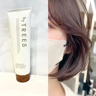 ミディアム カラー レイヤー専門家 ダブルカラー修のヘアスタイル