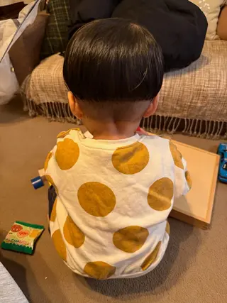 メンズ キッズ 西野 陽貴のヘアスタイル