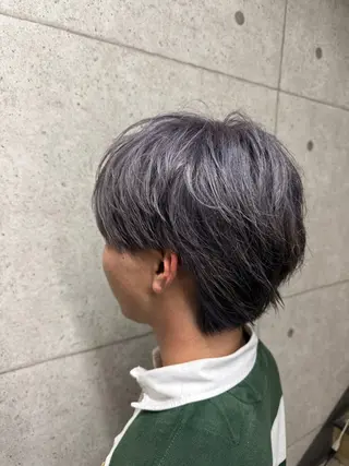 カラー メンズ 松本 耀清のヘアスタイル