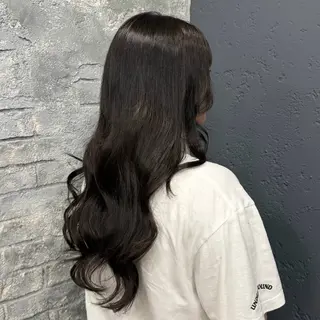 ロング カラー 艶カラーモデル池袋 募集🍀ﾅﾙ🌼のヘアスタイル