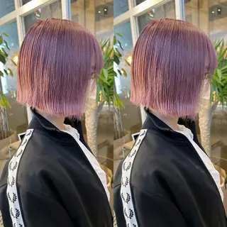 ミディアム カラー yoriダブルカラー 代表すがわらのヘアスタイル