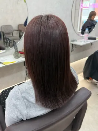カラー 💙関 愛菜💙のヘアスタイル