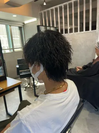 ショート パーマ パーマ特化美容師 佐藤壮流のヘアスタイル