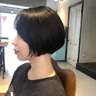 ショート すきバサミを使わない カット✂️✨郡司泰之のヘアスタイル