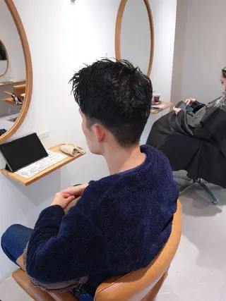 ショート ナカヤマ ヒロトのヘアスタイル
