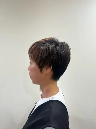 ショート 外山 弦聖のヘアスタイル