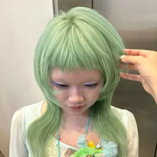 ロング カラー レイヤーカット♡ のぐちまおのヘアスタイル