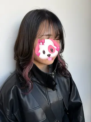 ミディアム カラー AYANE／ 艶カラー🌟のヘアスタイル