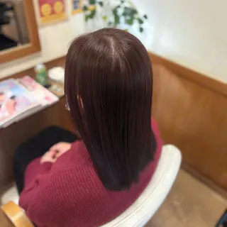 カラー Beam 深澤のヘアスタイル