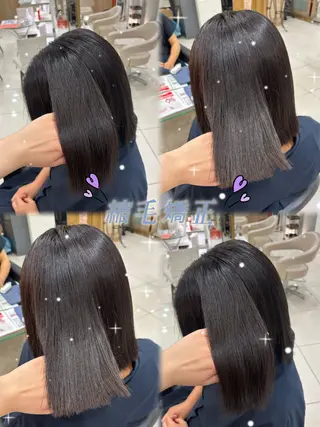 ショート 美髪縮毛矯正上大岡/ yuzu🌺☪️のヘアスタイル
