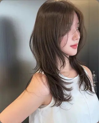 セミロング 柳澤 興輝のヘアスタイル