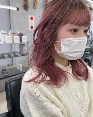 セミロング カラー 艶髪/透明感カラー tawadaのヘアスタイル