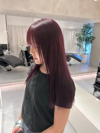 ロング カラー 🪞透け感&韓国ヘア 🪞honokaのヘアスタイル