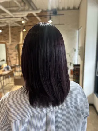 ミディアム 大谷 亜由奈のヘアスタイル