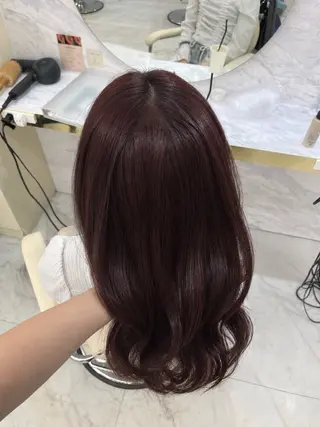 カラー 韓国ヘア🇰🇷🤍 Ruri루리🫧のヘアスタイル
