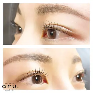 マツエク・マツパ aru. yumiのマツエク・マツパデザイン