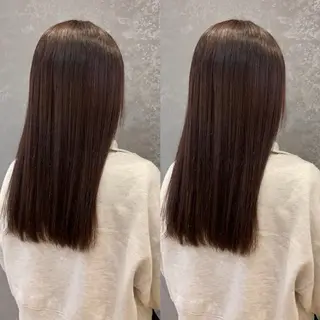 セミロング み うのヘアスタイル