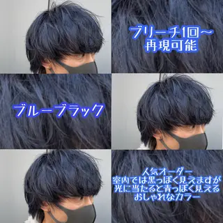 ミディアム カラー パーマ ヘアアレンジ メンズ キッズ メンズ特化美容師 aiの眉毛・アイブロウイメージ