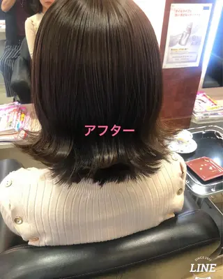 ミディアム 織田 英之のヘアスタイル