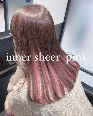 カラー 渋谷:インナーカラー ／🍒エリカ🍒のヘアスタイル