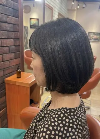 ショート カラー flencia 丸 和博|カットのヘアスタイル