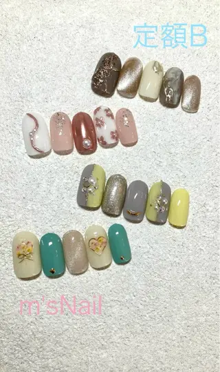 ネイル m'sNail 福岡西区 ネイルのネイルデザイン