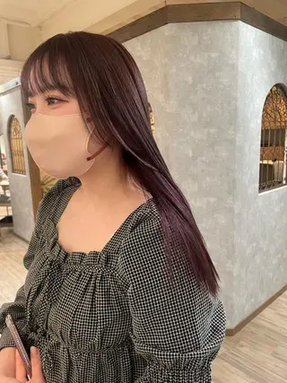 ミディアム カラー sand🎀 Ricoのヘアスタイル