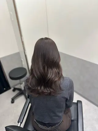 ミディアム カラー 美髪透明感特化| なおき|池袋美容師のヘアスタイル