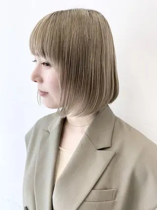 ショート ダブルカラー/ -KOKO-本八幡のヘアスタイル