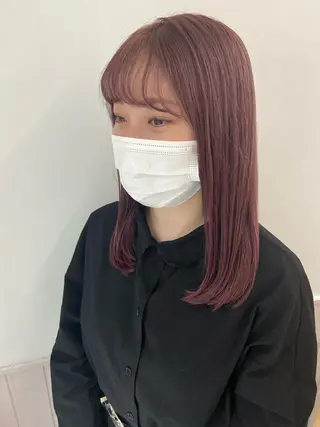 ロング カラー パーマ ヘアアレンジ メンズ キッズ ネイル マツエク・マツパ 横浜Bob美容師🤎 ERINAのヘアスタイル