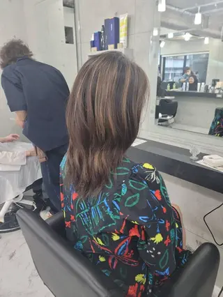 ロング カラー パーマ ❇️安達 優心❇️ レイヤー/艶髪特化のヘアスタイル
