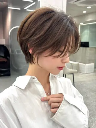 ショート 佐渡優 365連勤する美容師のヘアスタイル