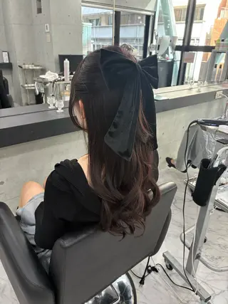 ロング Endearing 🌟銀座のヘアスタイル