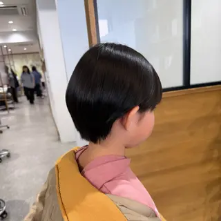 ショート キッズ ついざき はるかのヘアスタイル
