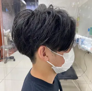 メンズ 🩵レイヤー✖︎ 髪質改善🩵リョウヤのヘアスタイル