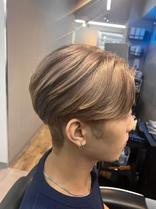 ショート メンズカット、パーマ 特化🔥🌊瀬川竜生のヘアスタイル